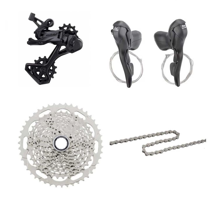 Gravel група Microshift Advent X/Shimano, 10шв, 11-46Т