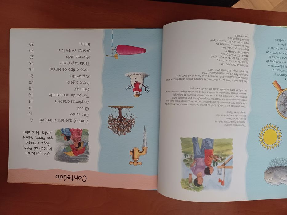 Livro "Ciência em primeira mão - O tempo"