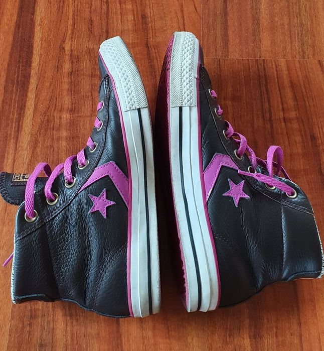 Converse trampki, buty skórzane r.39,5