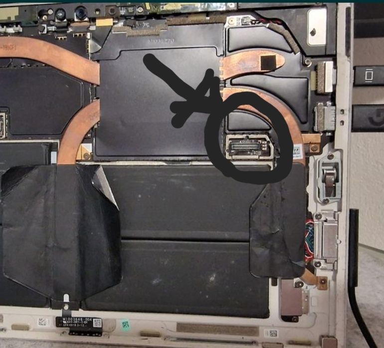 Surface pro 6 para peças, " danificado "