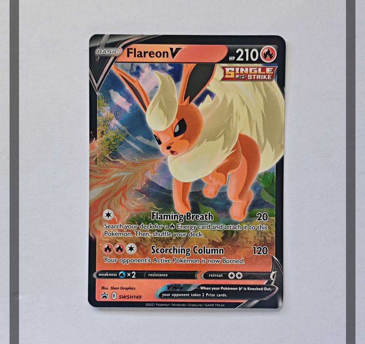 Flareon V SWSH149 Promo Pokemon ENG-NM