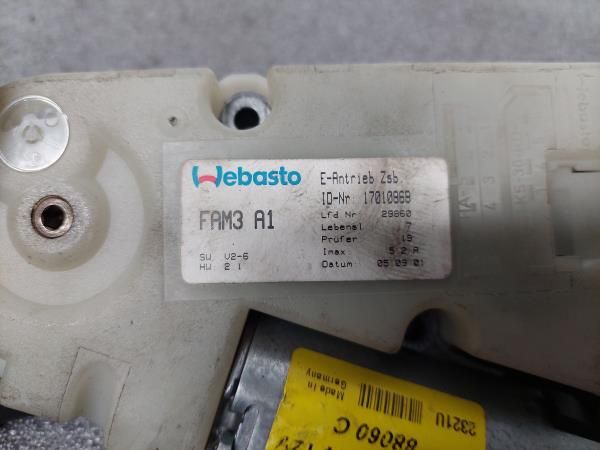 Motor do teto de abrir RENAULT Laguna II (BG0/1_)