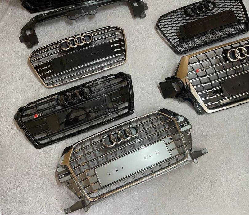 Надійний abs-пластик! Решітки ауді, решетки audi, решотки ауди