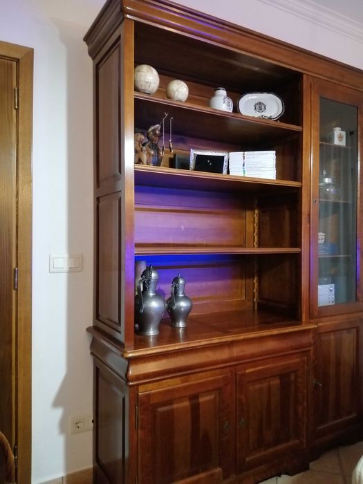 Móvel de sala - cerejeira maciça