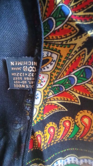 Продам шаль (хустка) Тонка вовна. Виробництво Японія