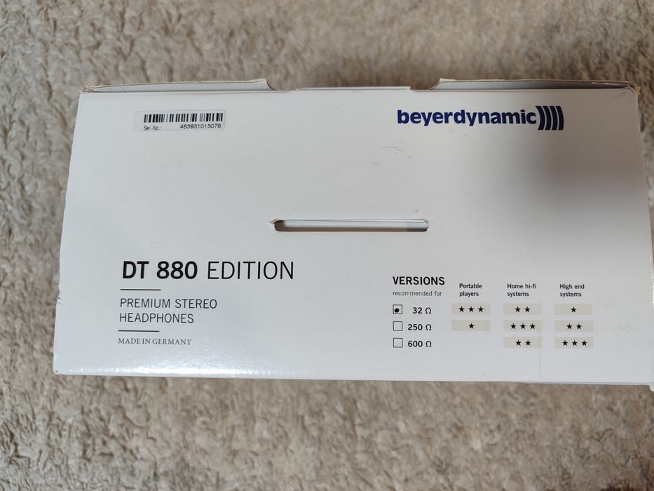 Навушники Beyerdynamic DT 880 Edition 32 Om