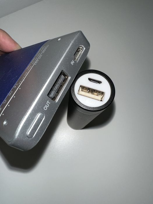 Powerbank x2, kabel i kostka ładująca