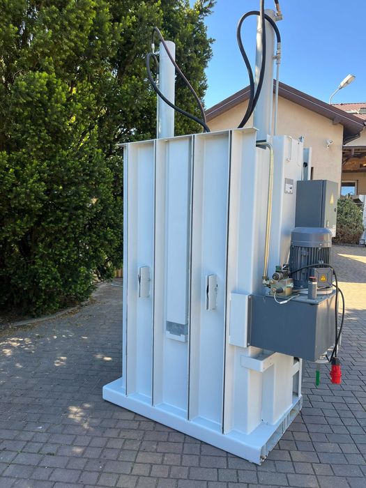 Belownica prasa do makulatury folii odzieży kartonu HSM V-press860eco