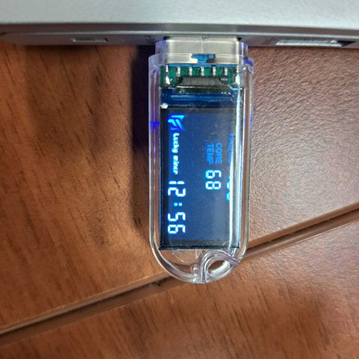 Bitcoin Miner USB Lucky Miner LV03 MINI ASIC Mining 74KH/S