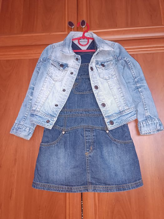 Джинсові речі для дівчинки