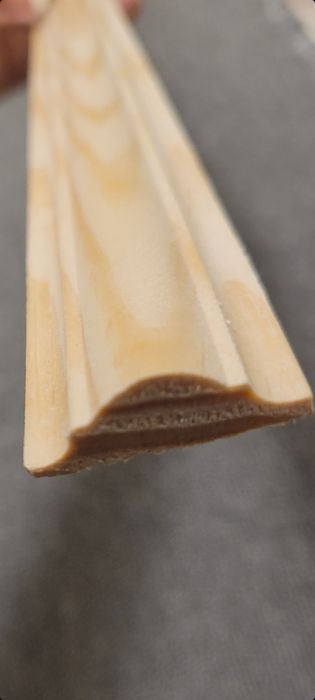 Listwy dekoracyjne scienne drewniane 10×30mm