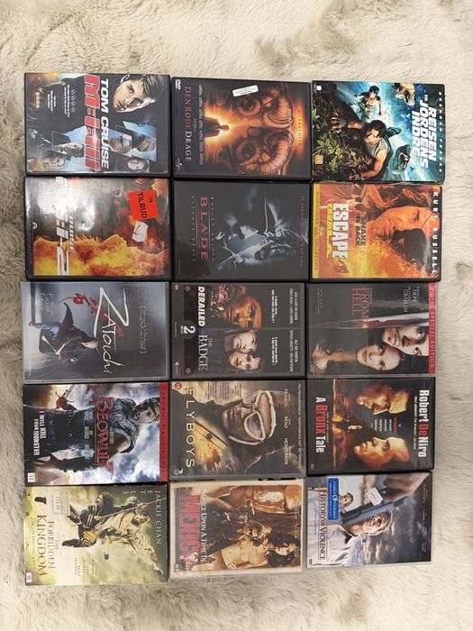 Filmy DVD 10 zł/szt.