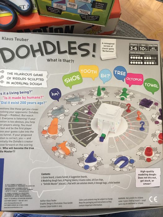 Dohdles gra angielski vocabulary
