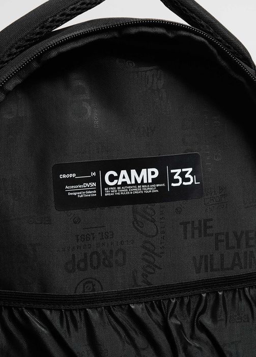 Рюкзак чоловічий Cropp чорний місткий новий