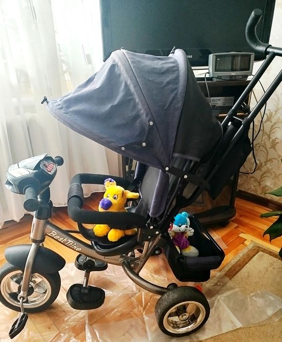 Дитячий велосипед-коляска Best Trike