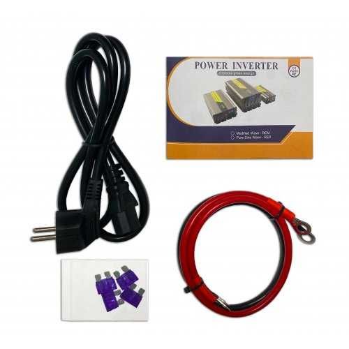 Инвертор Інвертор чиста синусоїда з зарядним Rogerele 1000W/2000W