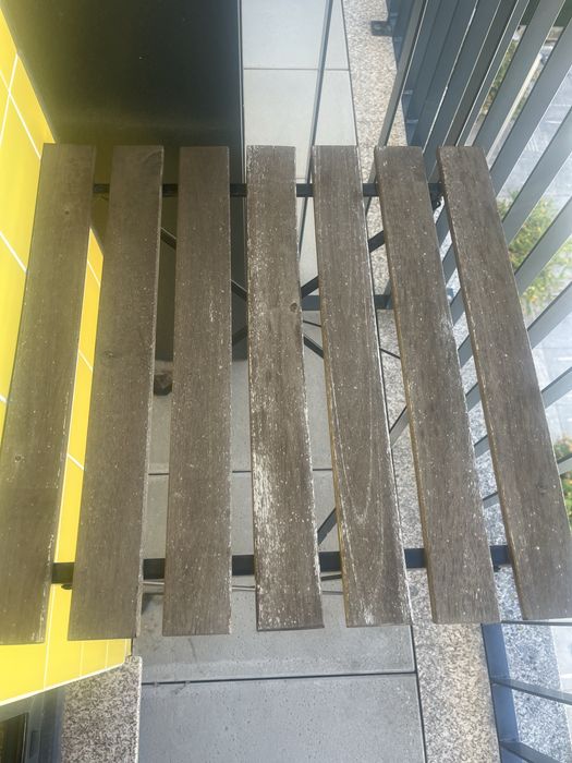 Conjunto de mesa e cadeiras exterior