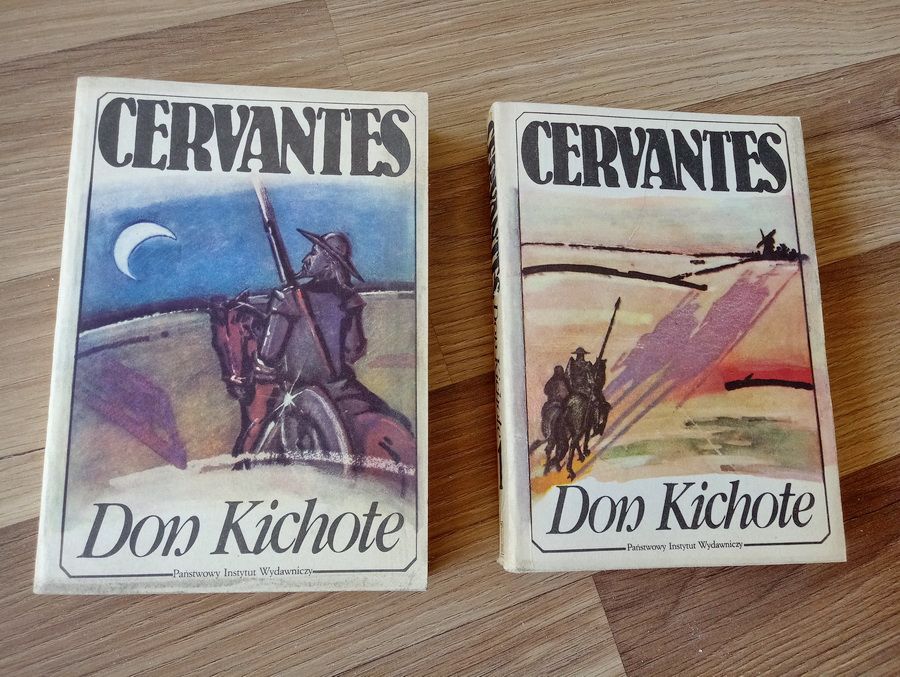 Don Kichote, Cervantes, 2 tomy