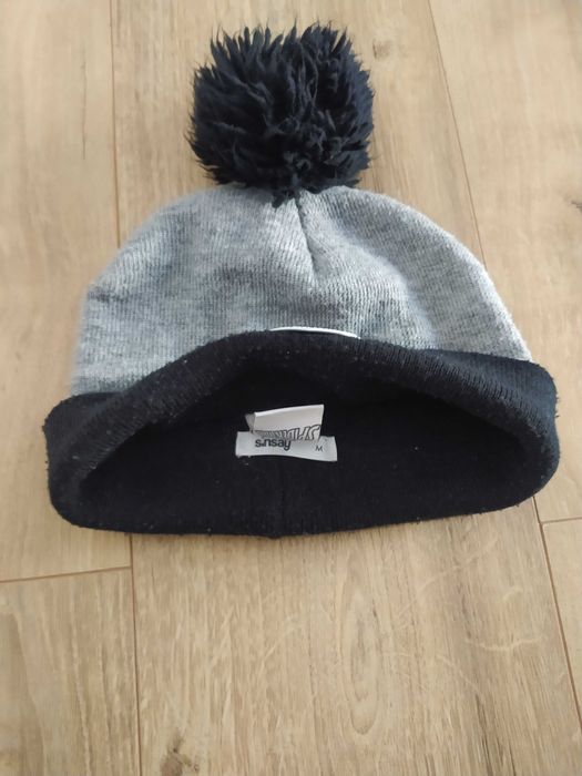 Czapka chłopięca spiderman M z pomponem  122 128