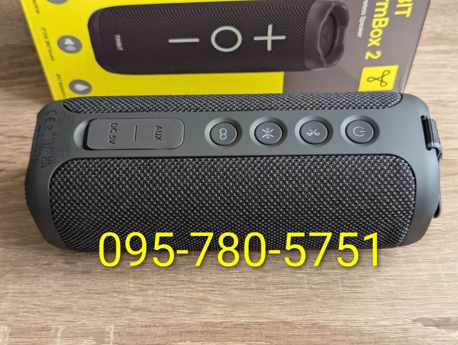 Tribit StormBox 2, преміум звук, супер якість, 34Вт, блютуз колонка