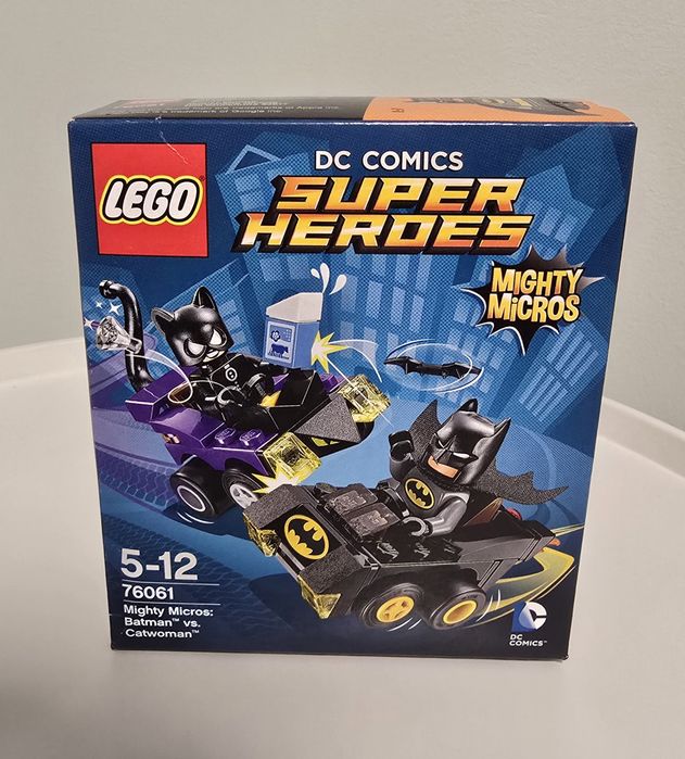 Nowe LEGO 76061 DC Super Heroes - Batman kontra Catwoman Mighty Micros