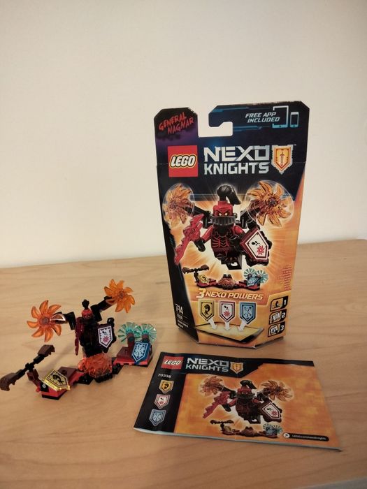 Klocki LEGO nexo knihgts