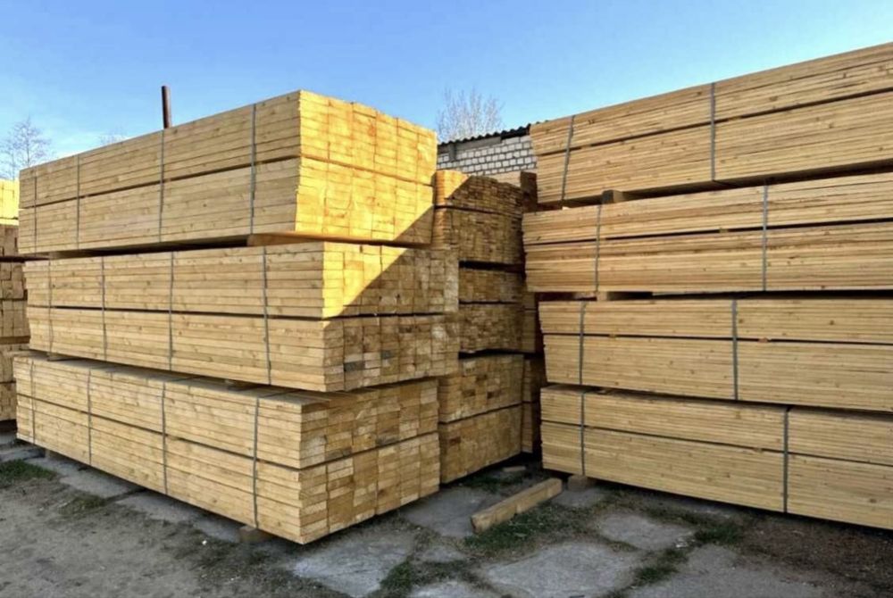 Сосна доска обрезная