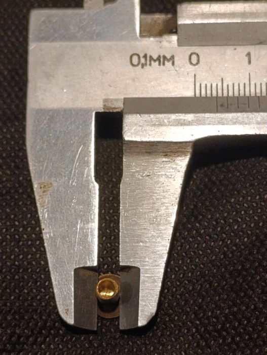 Заклёпки латунные 4*6 мм