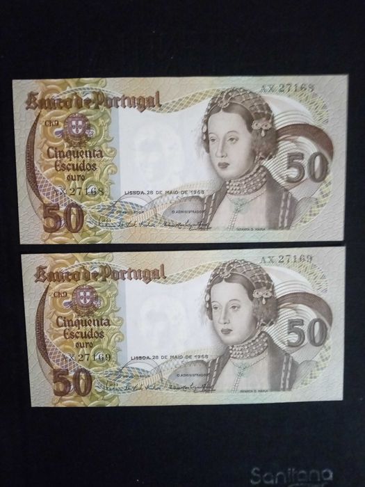 Infanta D. Maria. 9 Números seguidos