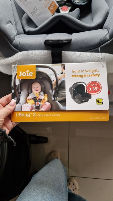 Joie Wózek kombi 3w1 "Versatrax" w kolorze szarym
