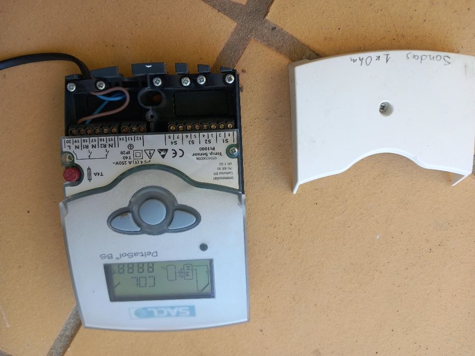 Controlador solar circulação forçada