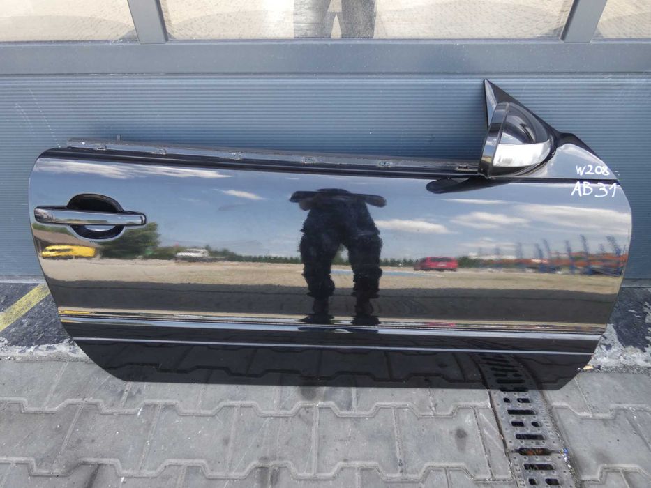 Drzwi prawe Mercedes CLK W208 CZERNE AB31 GORLICE