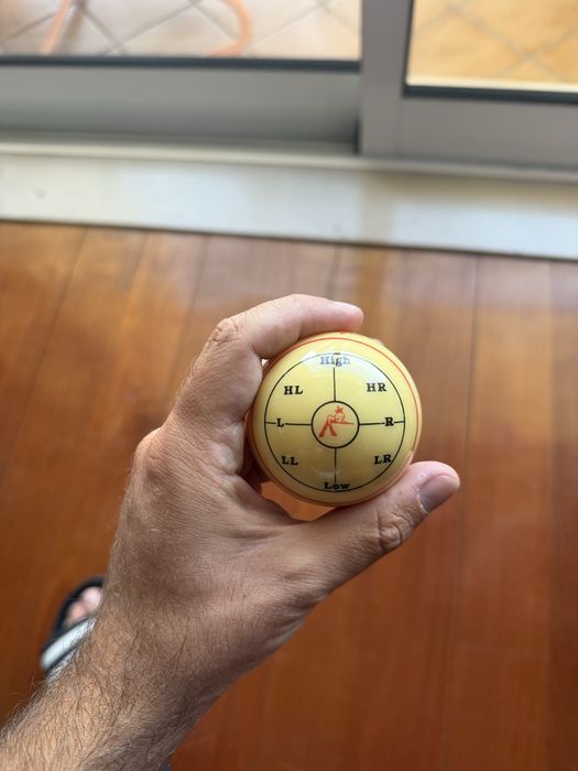 Bola de treino bilhar ou snooker