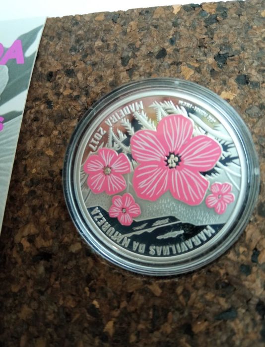 7,5€ PROOF Prata " Maravilhas da Natureza" 2017