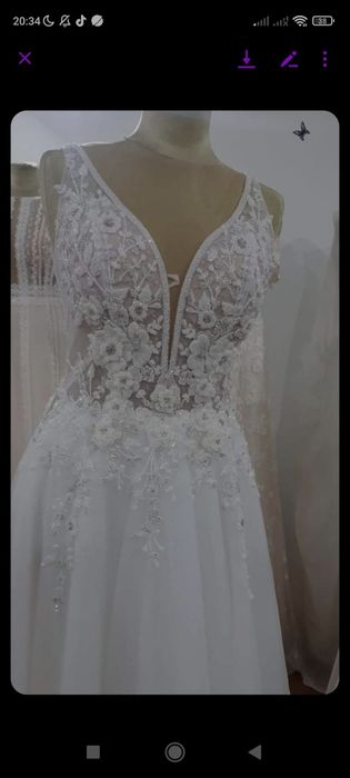 Suknia ślubna antra 38/40