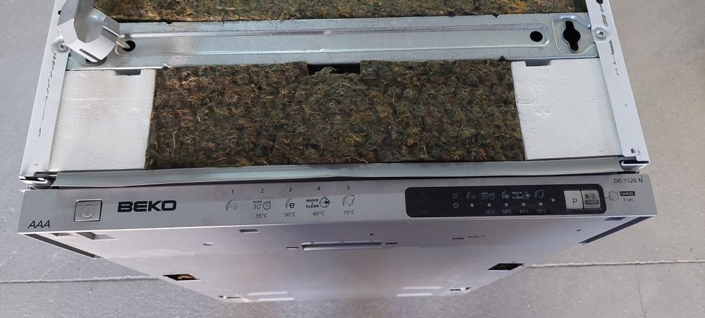 Zmywarka Beco DIS 1520N części: silnik pompy, moduł sterujący, pompa, elektrozawór, grzałka itp.