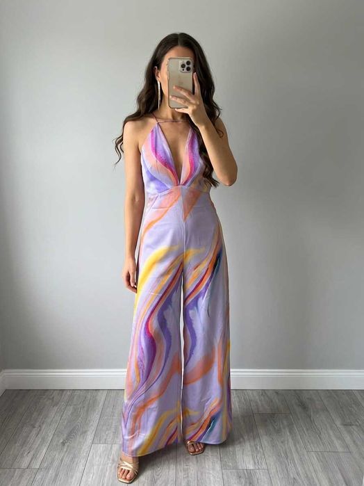 kombinezon szerokie nogawki maxi