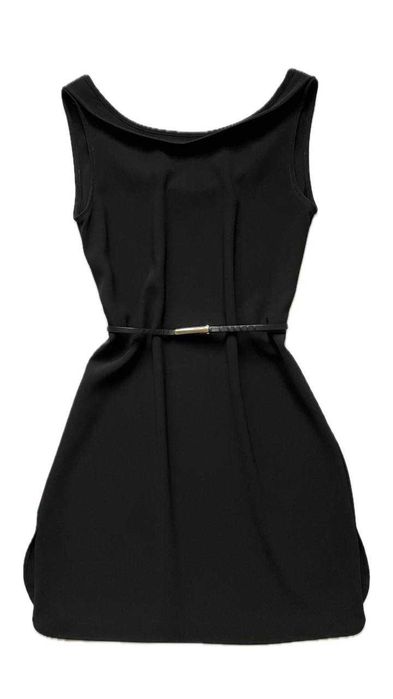 Коктейльна елегантна чорна сукня