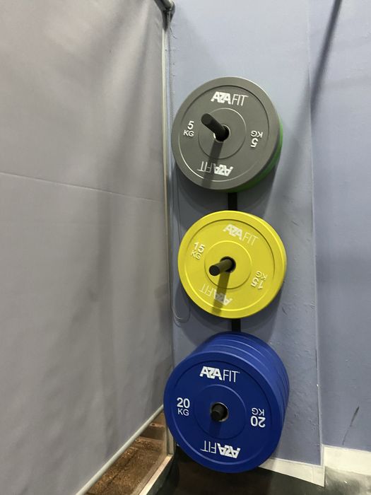 Suportes de discos e barras