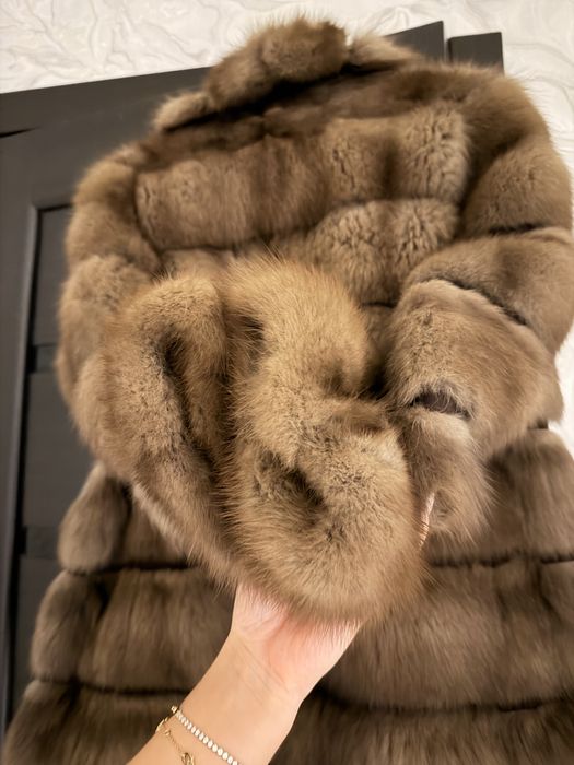 Шуба куница/соболь новая