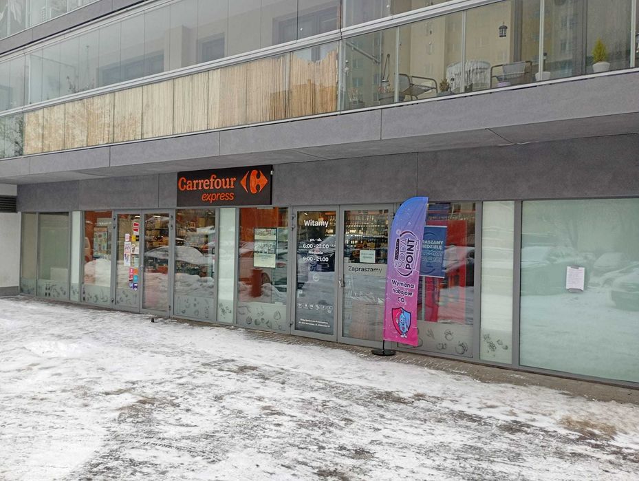 SODA POINT Warszawa (Bemowo Lotnisko), Widawska 10 Wymiana nabojów CO2