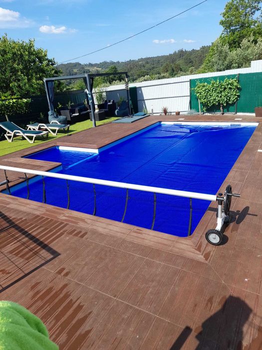 Enrolador para Cobertura Piscina - Entregas para todo o País