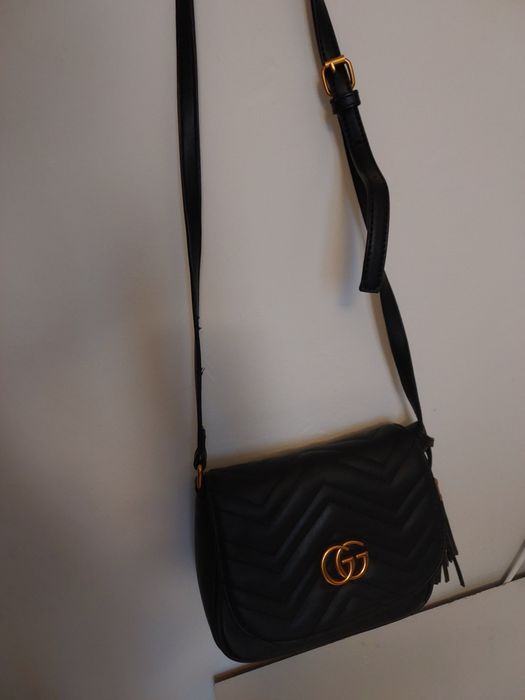 Torebka  listonoszka znaczek logo