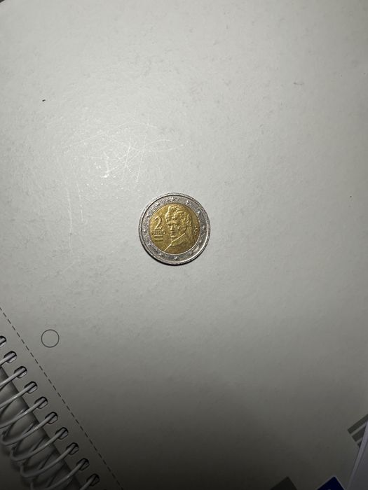 moeda 2€ rara de 2002 Austria