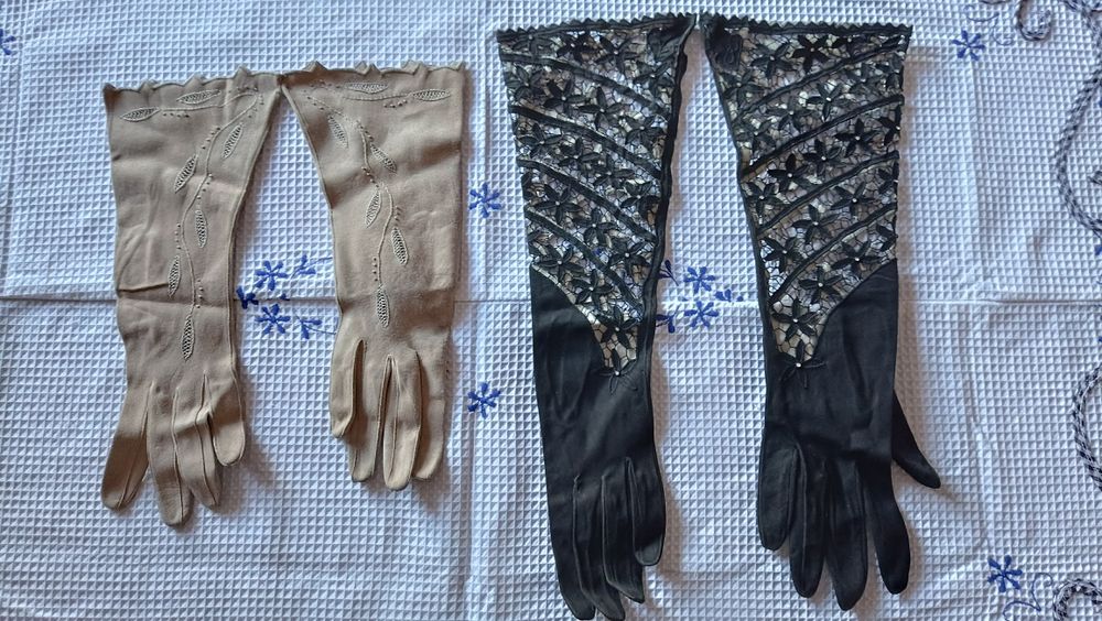 Rękawiczki vintage