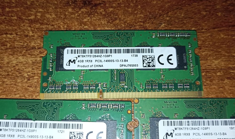 Ддр3л, ddr3l 14900s, 1866mgz,  для i5 5gen