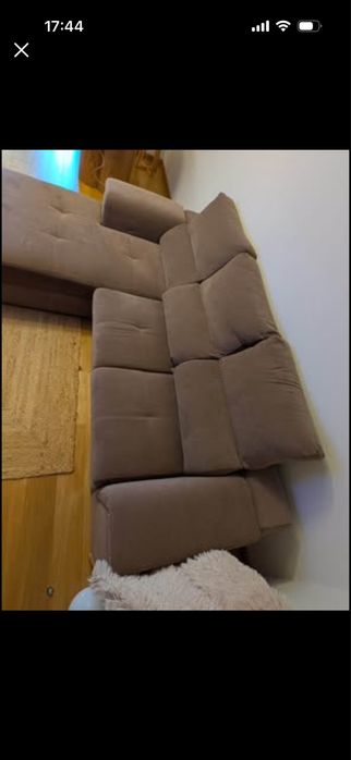 Sofa extensivel creme