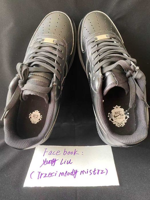 Air Force 1, czarne, R.37.5