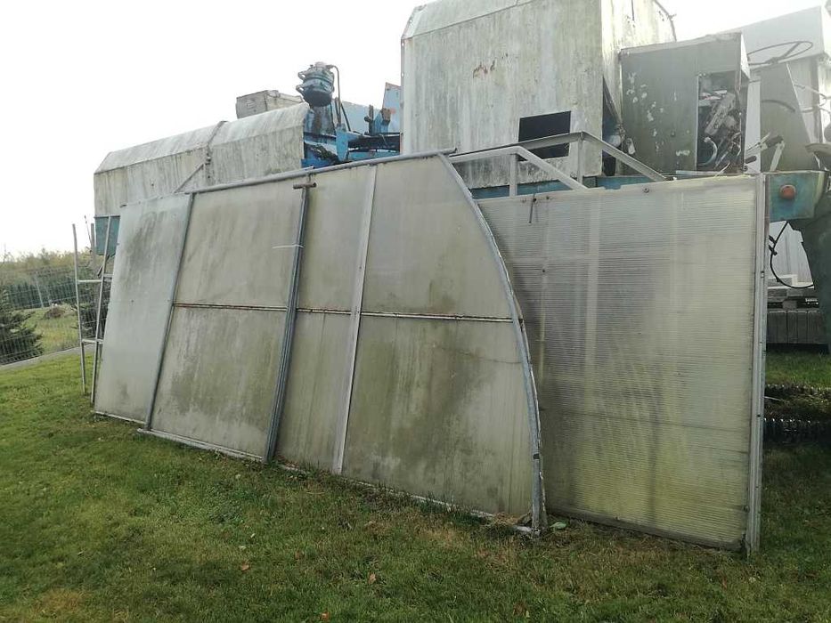 Konstrukcja Hali Łukowej Namiotowej 9x12 Wiata Tunel Stelaż Ocynk