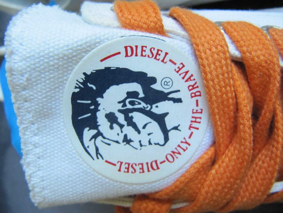 DIESEL białe trampki mękie rozmiar 43 , nowe, oryginalne